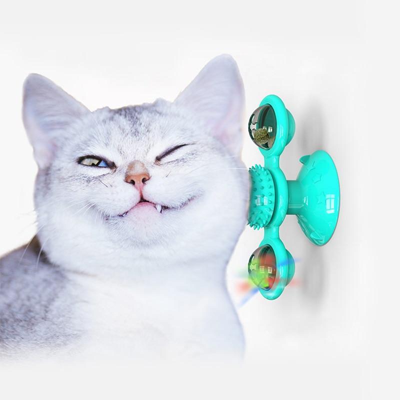 Scratch Hair Windmill Cat Toy