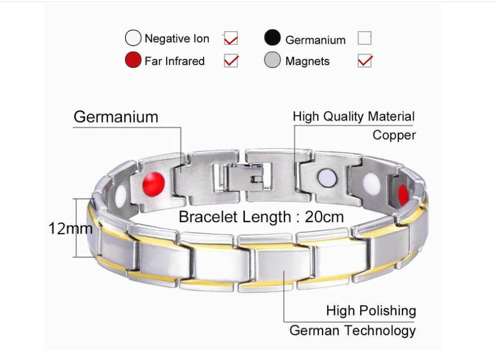 Magnetic Elements Wellness Bracelet